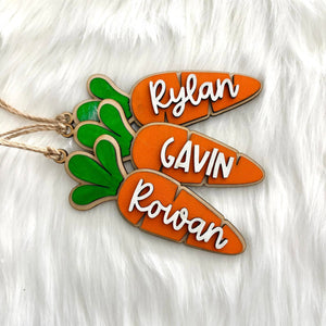 Easter Carrot Tags