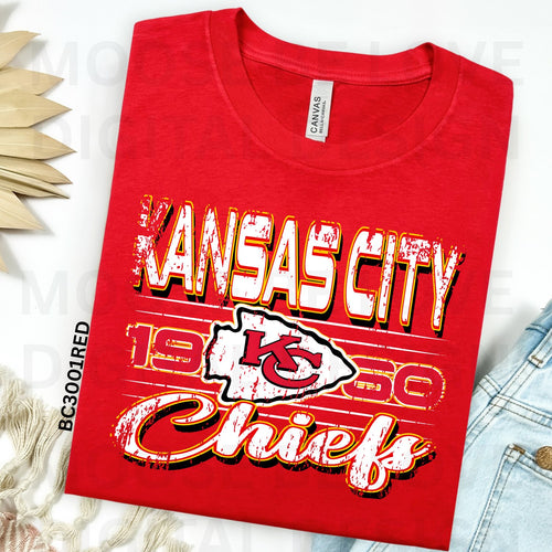 Retro Lines KC DTF Transfer