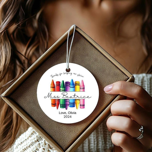 Thanks for helping me shine Ornament