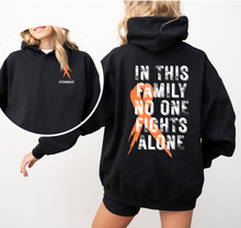 Load image into Gallery viewer, #teamhalie-no one fights alone Sweatshirts
