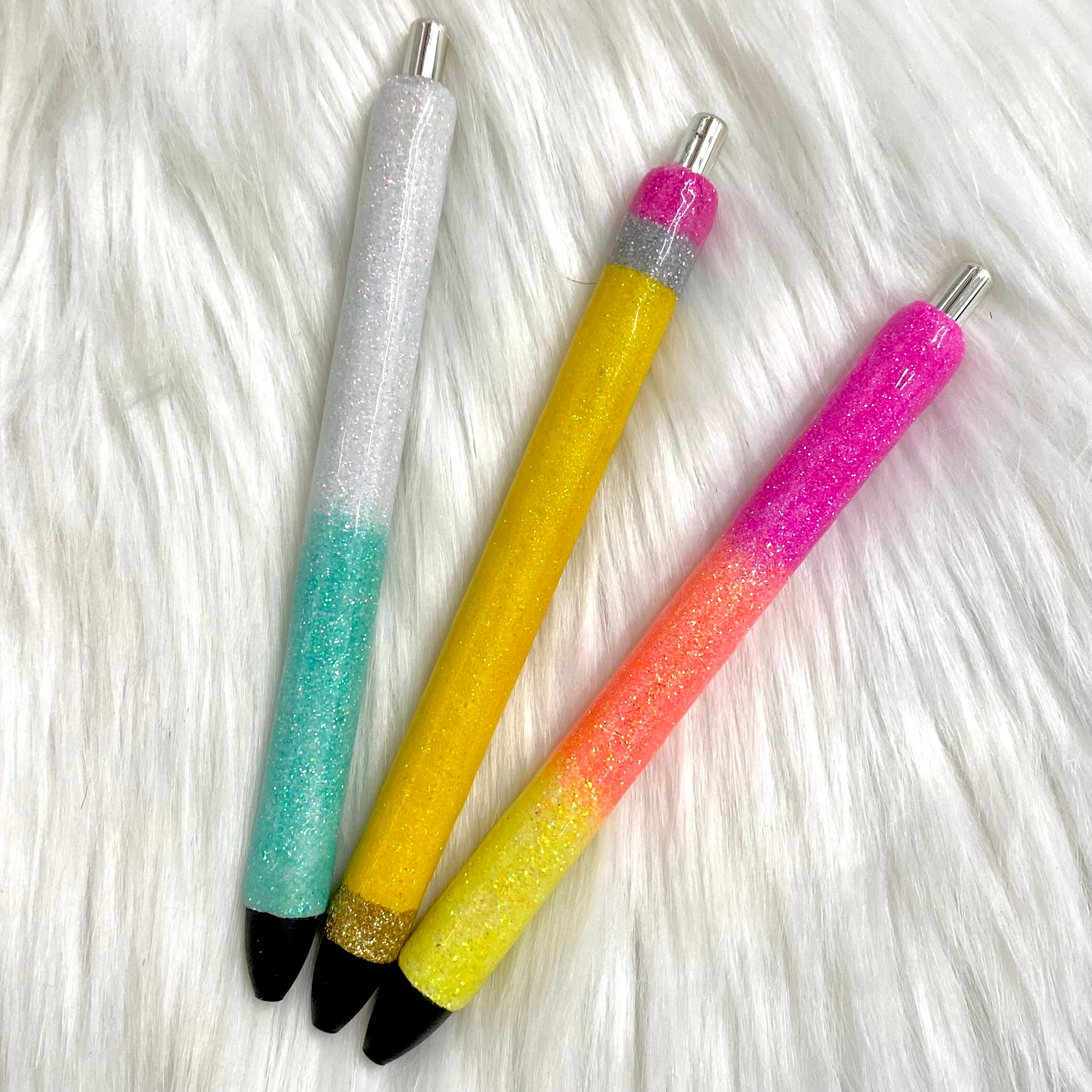 Glitter Resin Pens