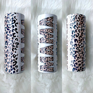 Matte Leopard Tumbler