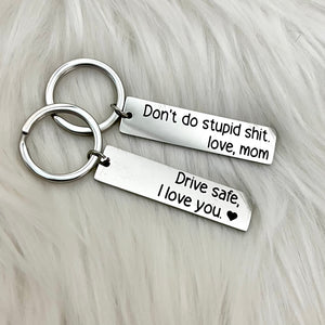 Don't do stupid shit keychain (or custom) – Sincerely, Bre LLC